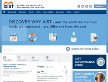 Tablet Screenshot of aist.asn.au
